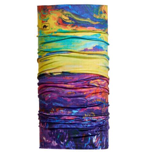 Turtle Fur Comfort Shell Totally Tubular Reversible Print
