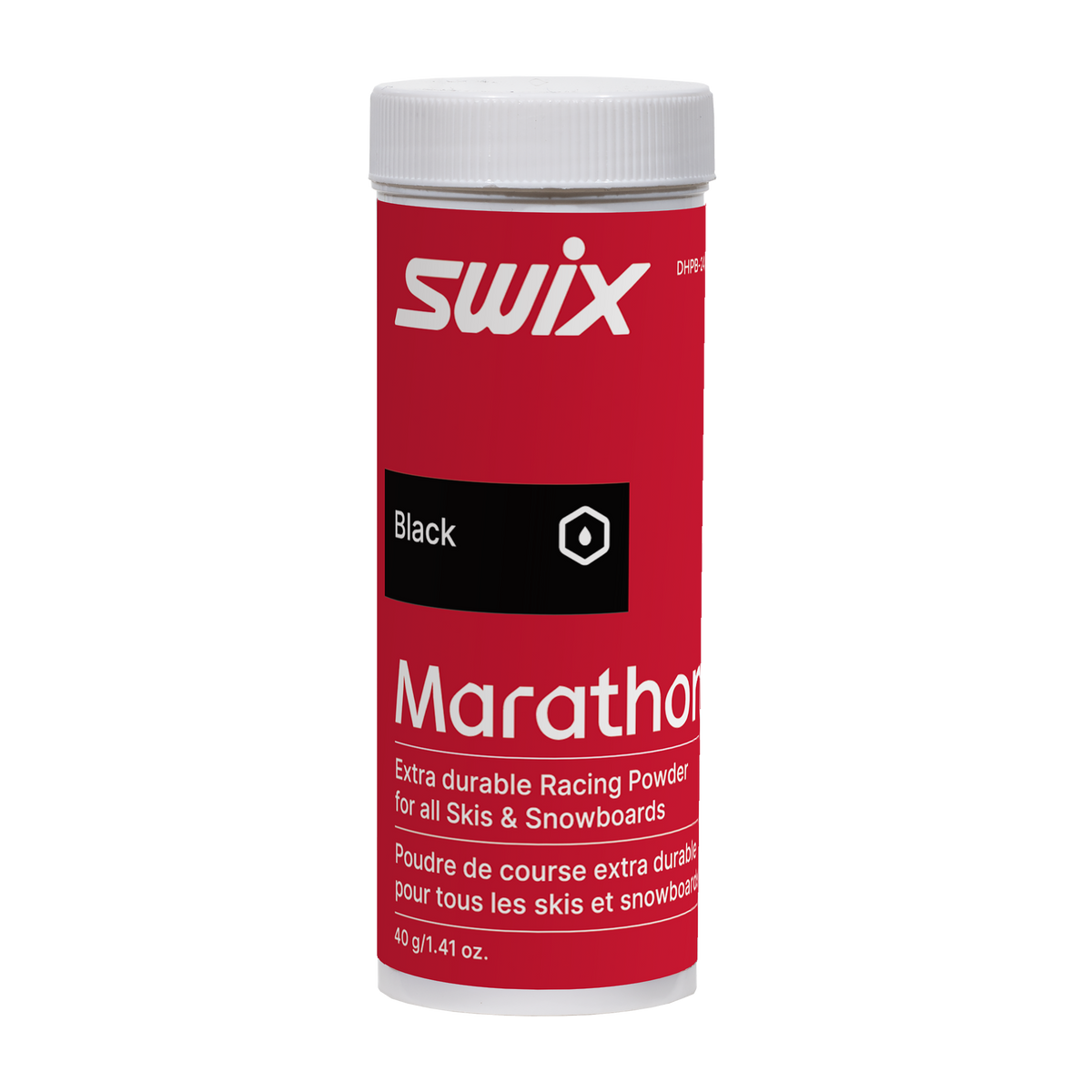 Swix Marathon Powder Black 25g