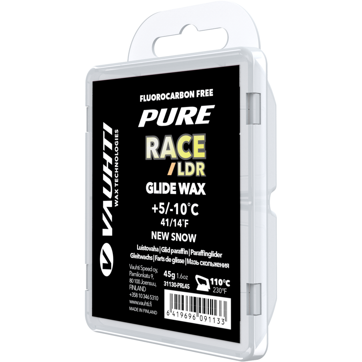 Vauhti Pure Race New Snow LDR Block 45g