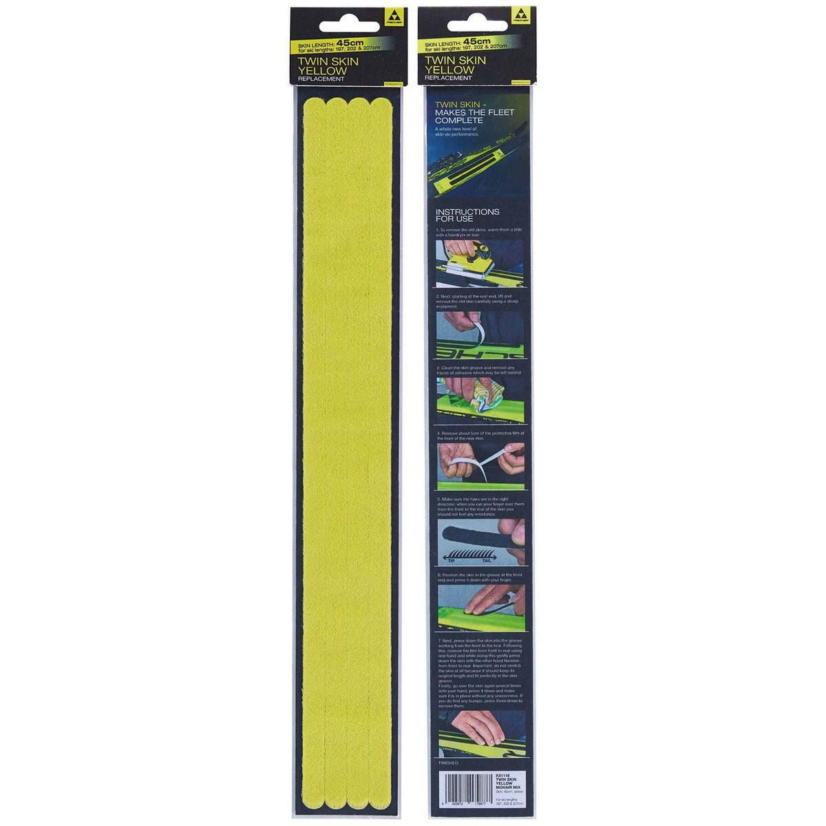 Fischer Twin Skin Replacement Yellow - Pioneer Midwest
