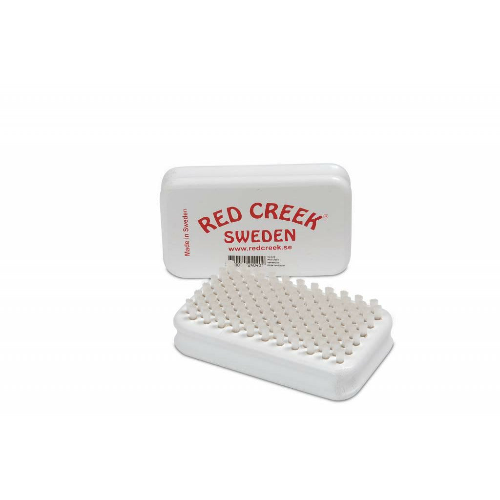 Red Creek White Hard Nylon Brush - Pioneer Midwest